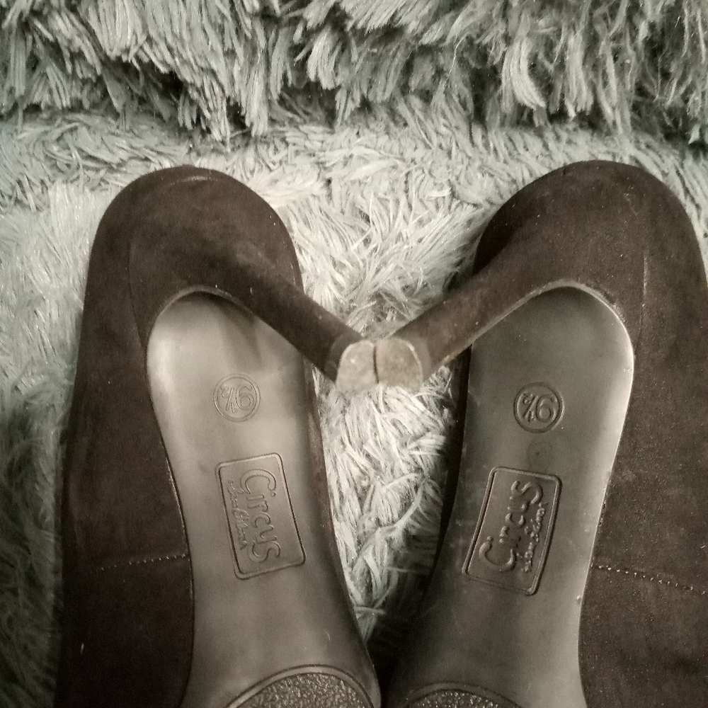 Blk Suede Sam Edelman/ Circus/ 9.5 - Picture 3 of 5